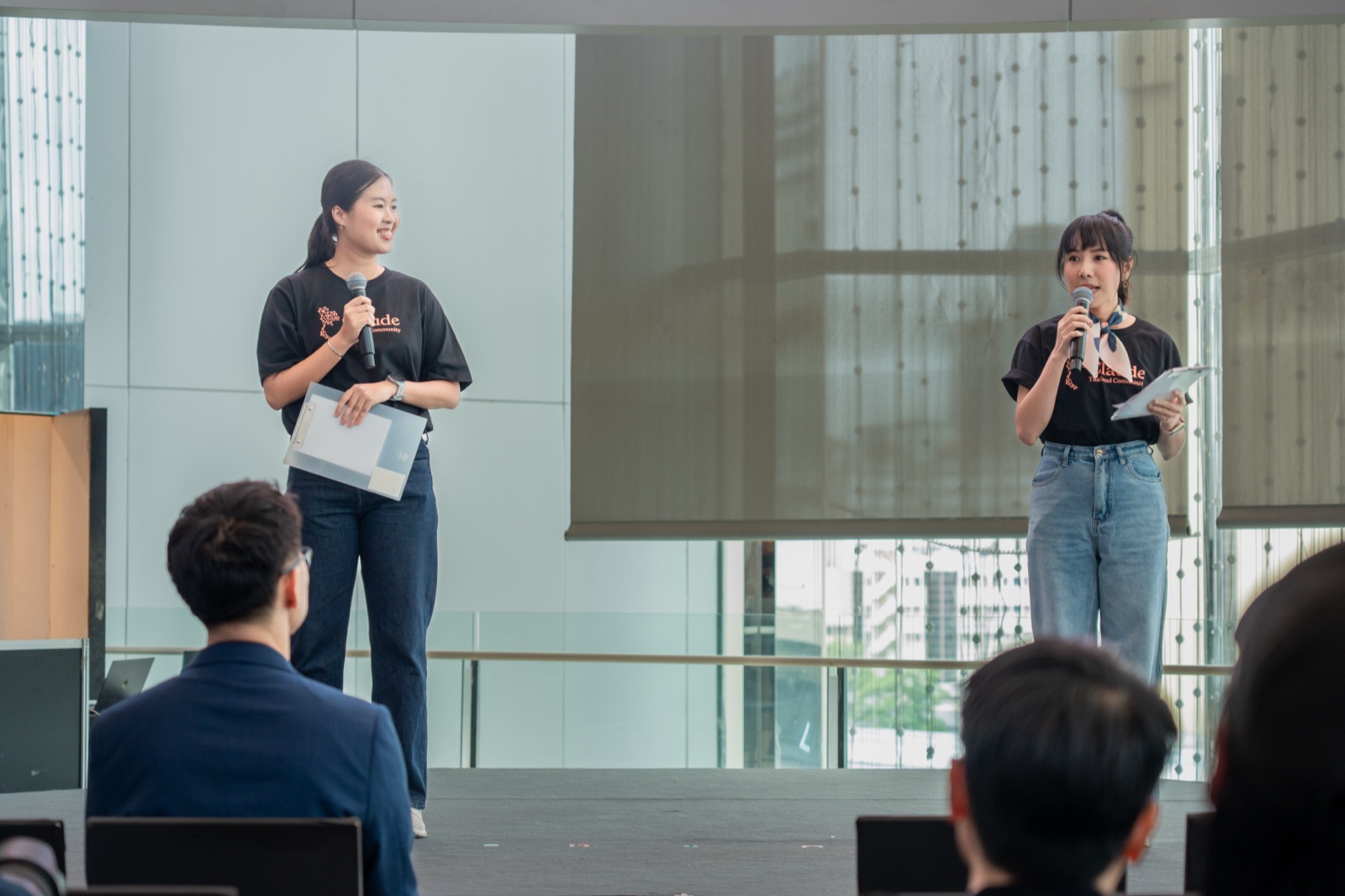 The hosts of Claude Thailand Community Meetup 2